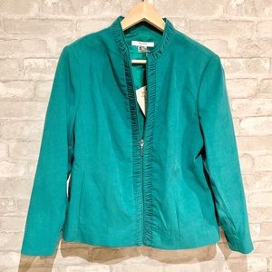 Vintage TanJay cropped zipper jacket